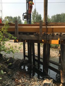 Great Northern Bridgeworks Pile Driving