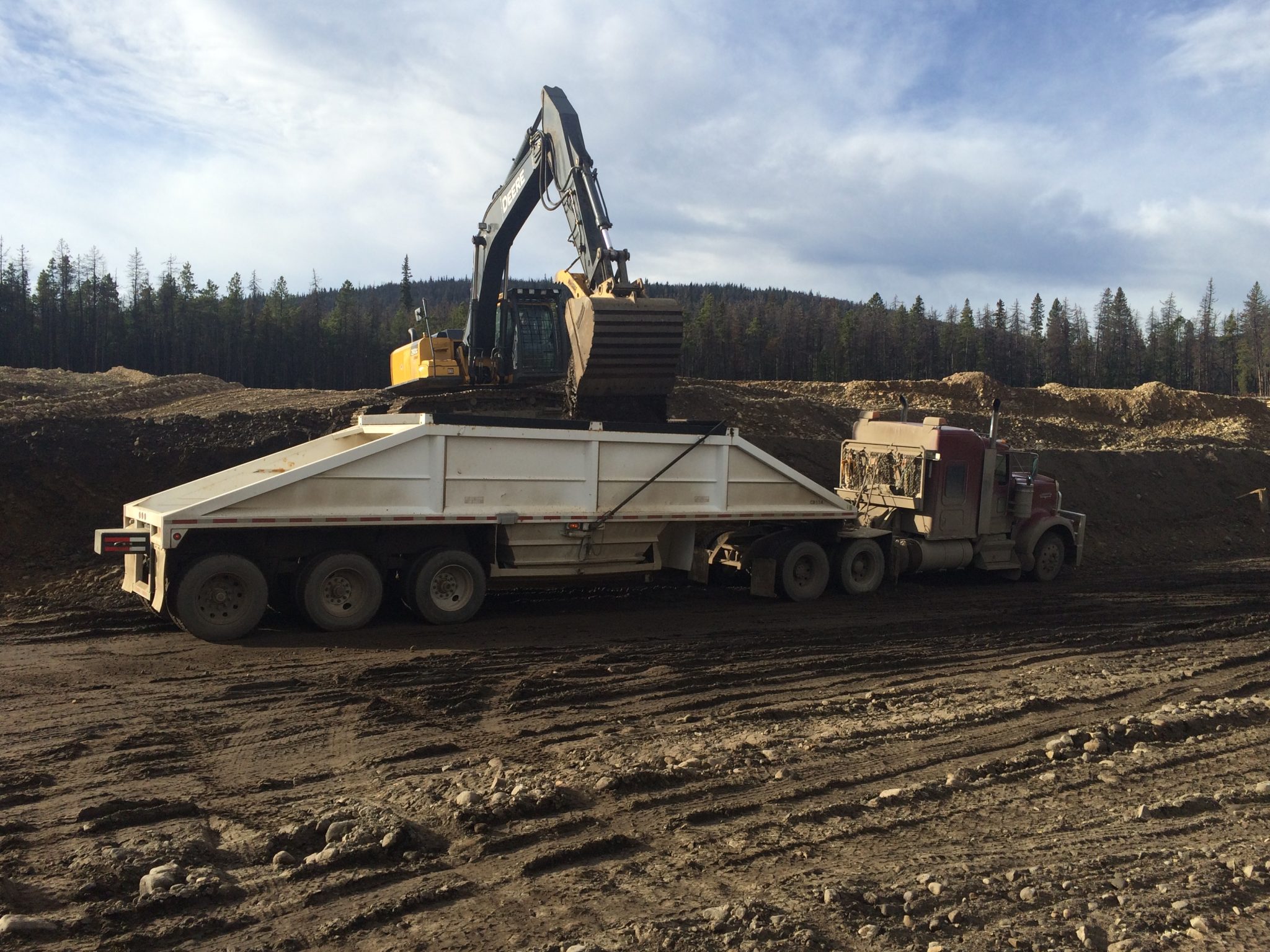 Great Northern Bridgeworks Pile Driving