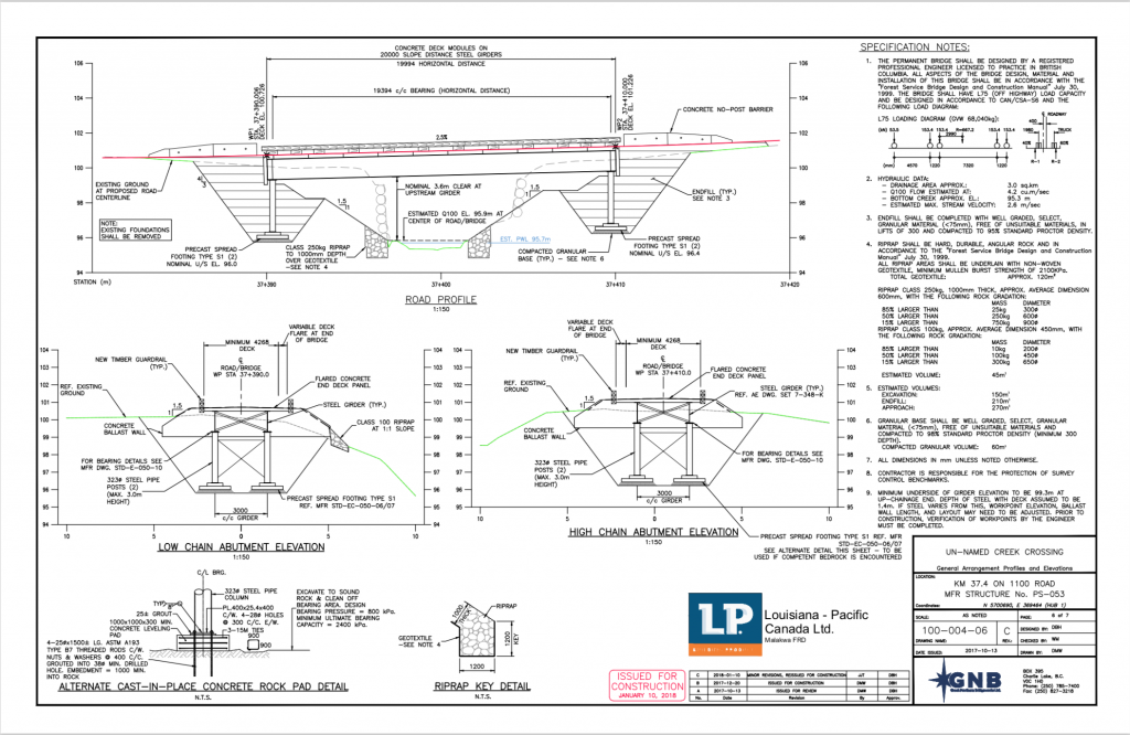 Survey, Design, & Construction - Western Canada | Great Northern Bridgeworks